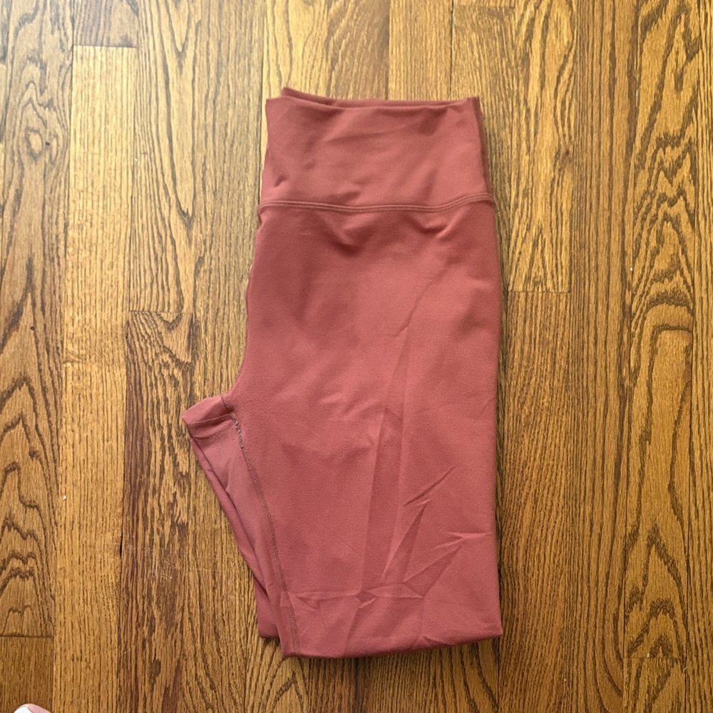Fabletics power hold Leggings - Warm Rust